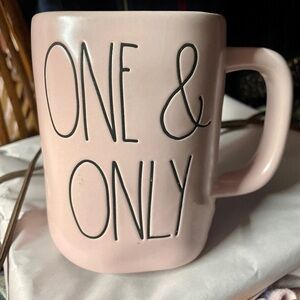 Rae Dunn Pink Mug - One‎ & Only